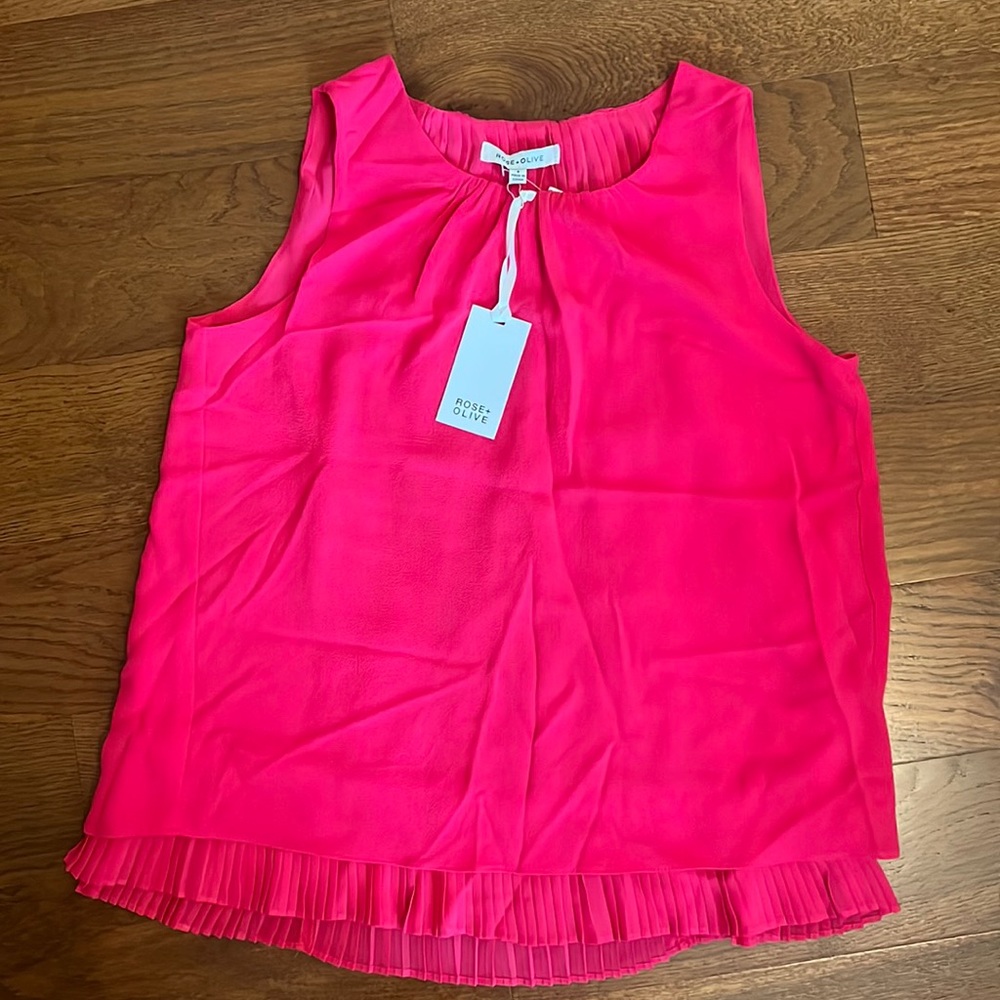 Rose + Olive Tank Top